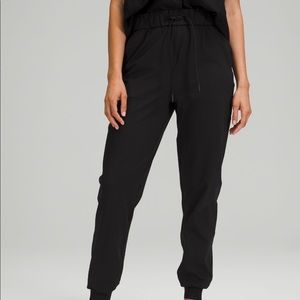 Lululemon womens stretch high rise jogger black